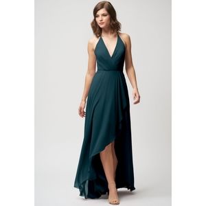 NWT Jenny Yoo Farrah Bridesmaid Dress in Caspian Sea